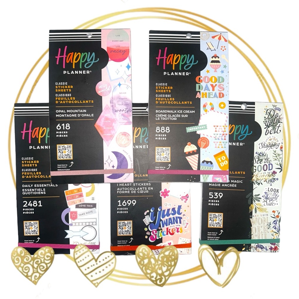 The Happy Planner Stickerbooks